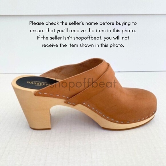 NEW Swedish Hasbeens Classic Clog Nature 40 - Picture 5 of 16
